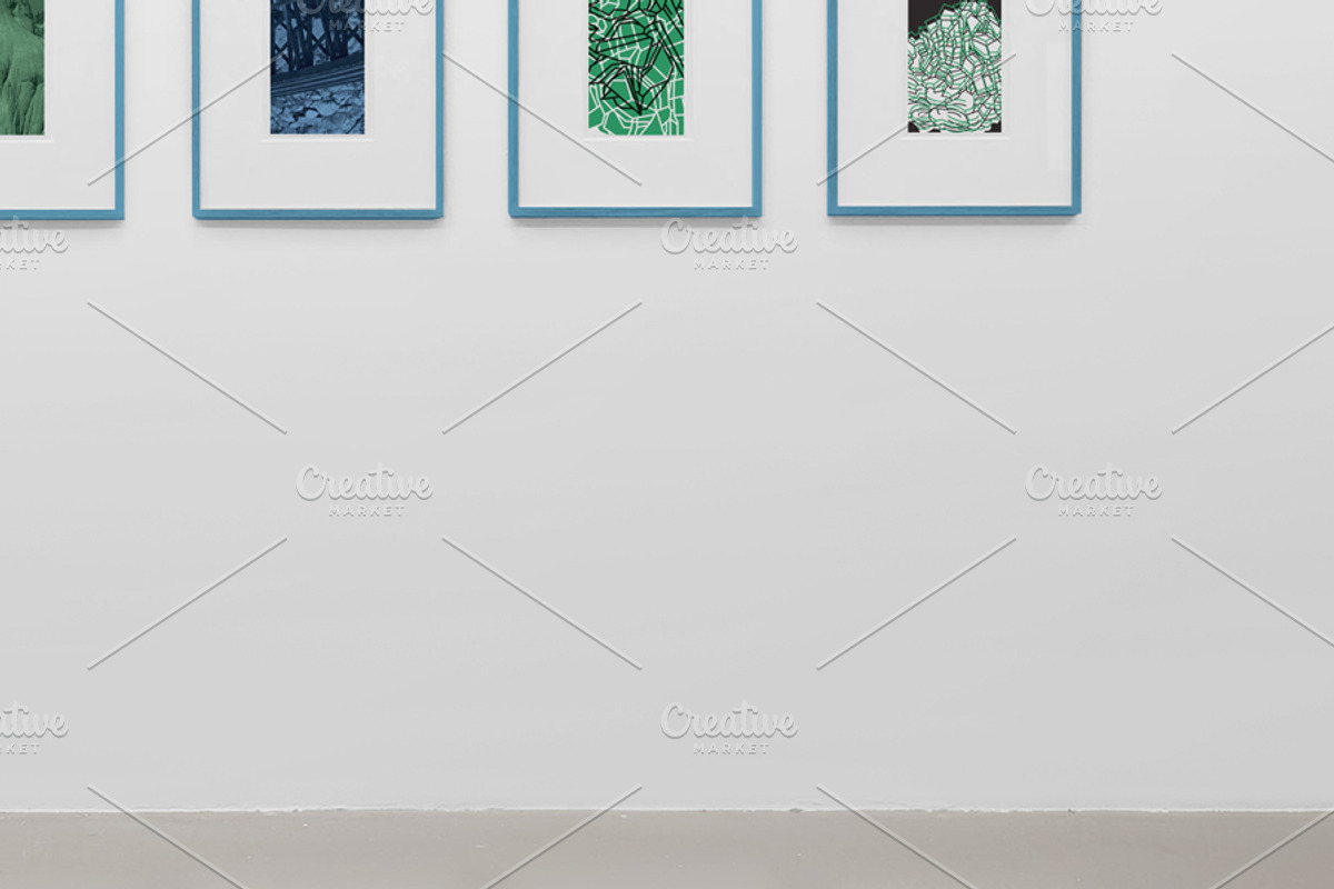 Gallery Exhibition Mockup - 03, a Print Template by Formelier (Photo 3 of 5)