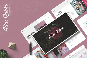 Allas Qakhi Powerpoint Template