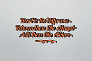 Ink blank brush font, a Script Font by Franstudio (Thumbnail 2 of 7)
