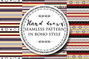 Set of boho patterns, a Pattern Graphic by artabramova (Thumbnail 1 of 9)