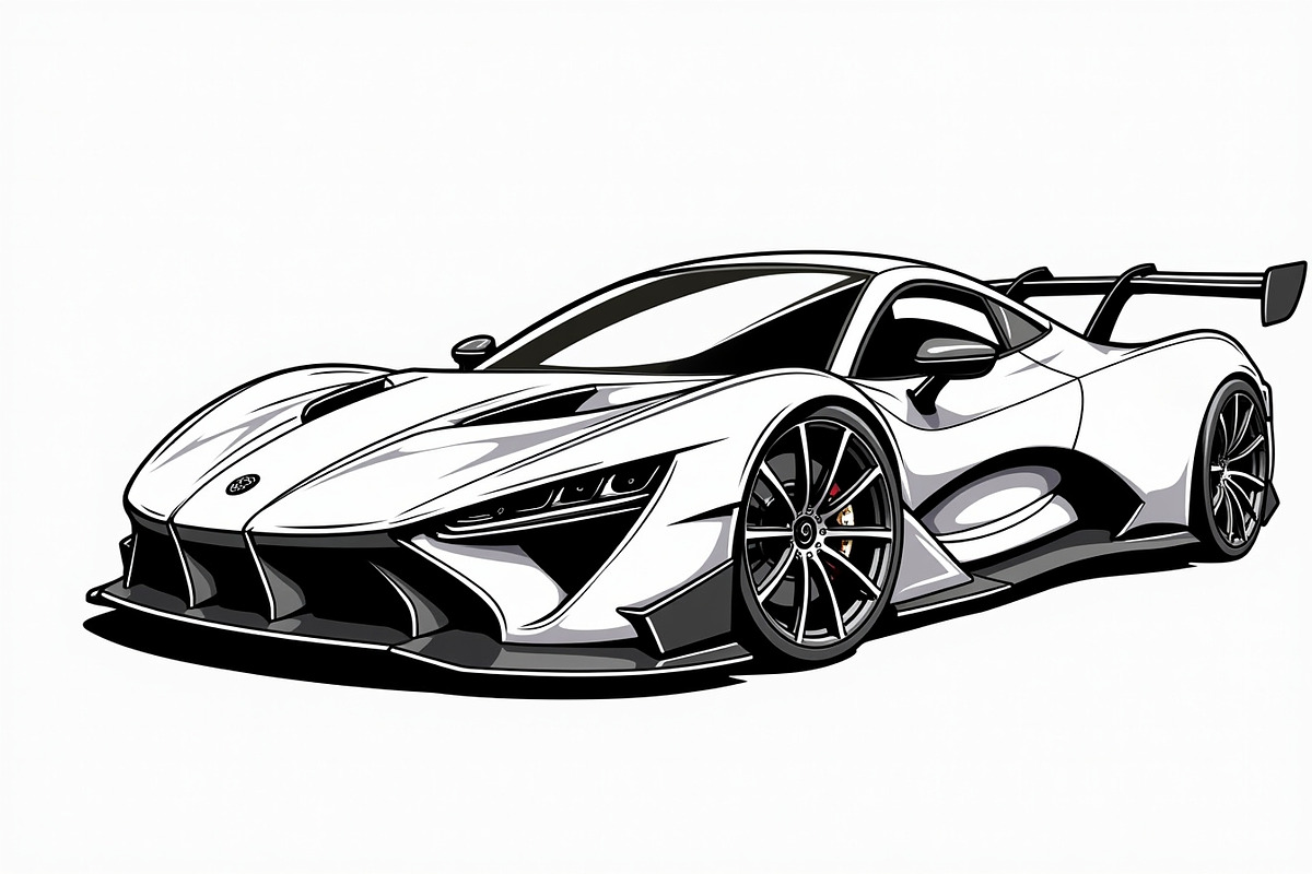 Speed Legends Sports Car Pack, an Illustration by jahid234 (Photo 6 of 7)