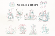 Whimsical Spring & Easter Mega Pack, a Decorative Illustration by GiraffeCreative (Thumbnail 2 of 20)