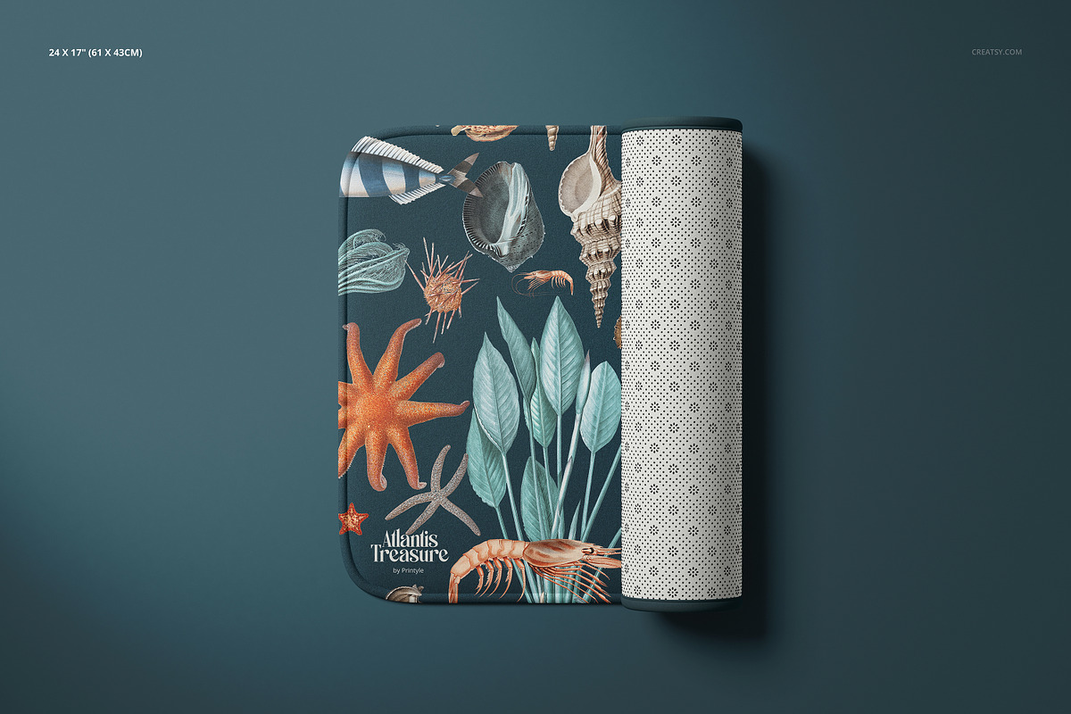 Microfiber Bath Rug Mockup Set, a Product Mockup by creatsy5 (Photo 5 of 10)