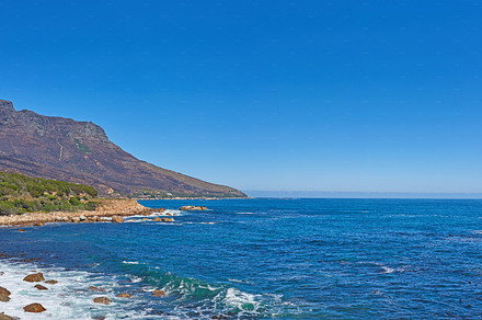 Rocky coast, a Photo by Peopleimages.com