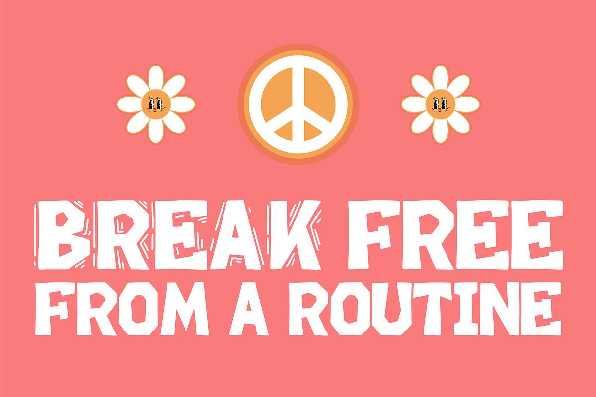 Gorine Flums A Display Font, a Sans Serif Font by Storytype Studio (Photo 3 of 15)