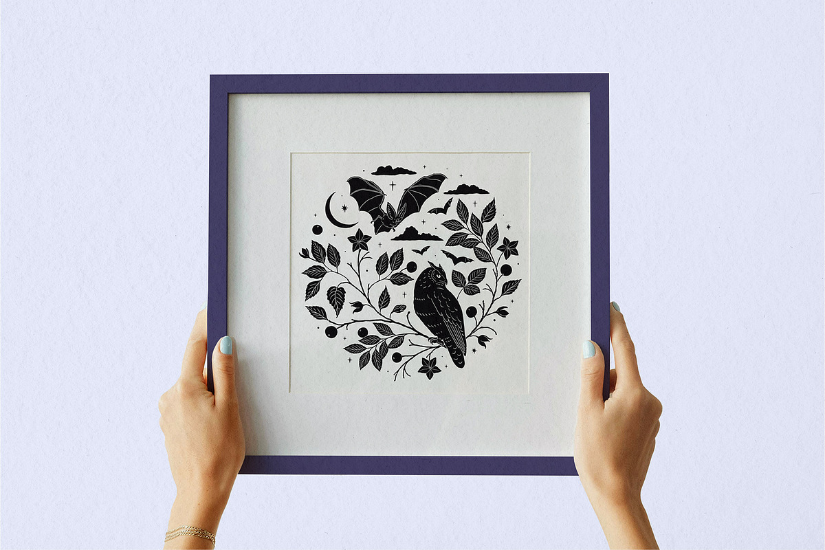 Enchanted Wonders 2 in 1 Graphic Set, a Decorative Illustration by rouxsupplyco (Photo 14 of 19)