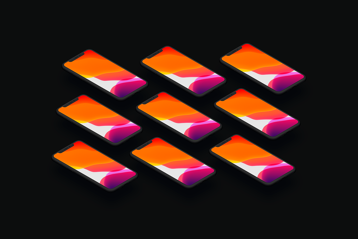 Phone 11 Pro - 20 Clay Mockups, an iPhone Mockup by Asylab (Photo 14 of 36)