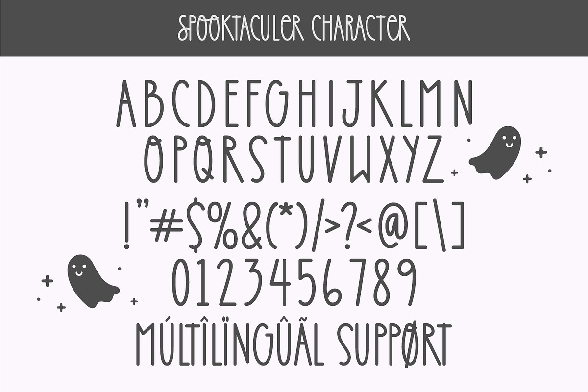 Spooktaculer - Halloween Font, a Handwritten Font by Keithzo (Photo 7 of 8)