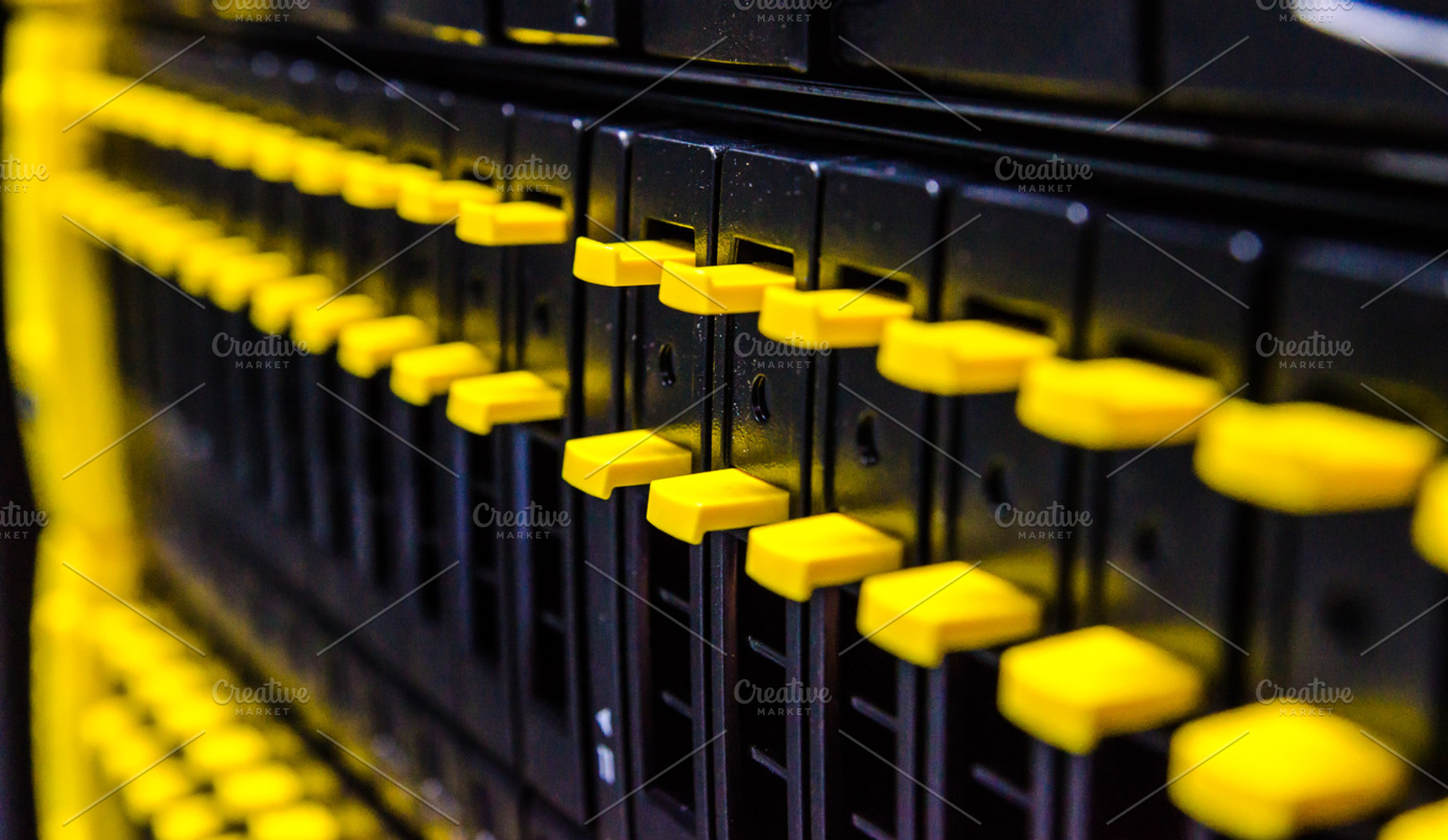 Server rack containing server, data, and room, a Technology Photo by Slonme