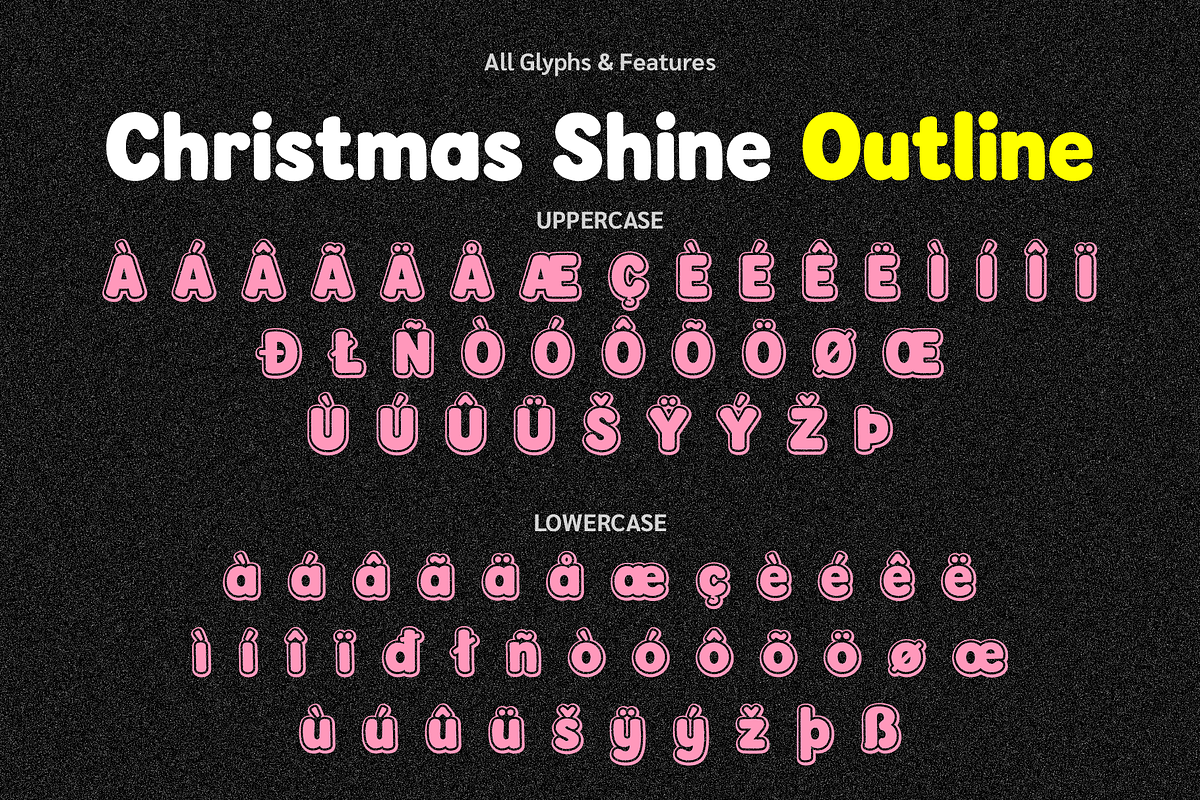 Christmas Shine, a Handwritten Font by BBtypeStudios (Photo 19 of 24)
