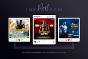 Fitness Gym Social Media Template, a Social Media Template by Creative_View (Thumbnail 5 of 8)