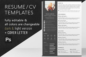 Resume / CV Cover Letter Template