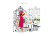 Set of Paris illustrations!, an Illustration by Laifalight (Thumbnail 2 of 9)