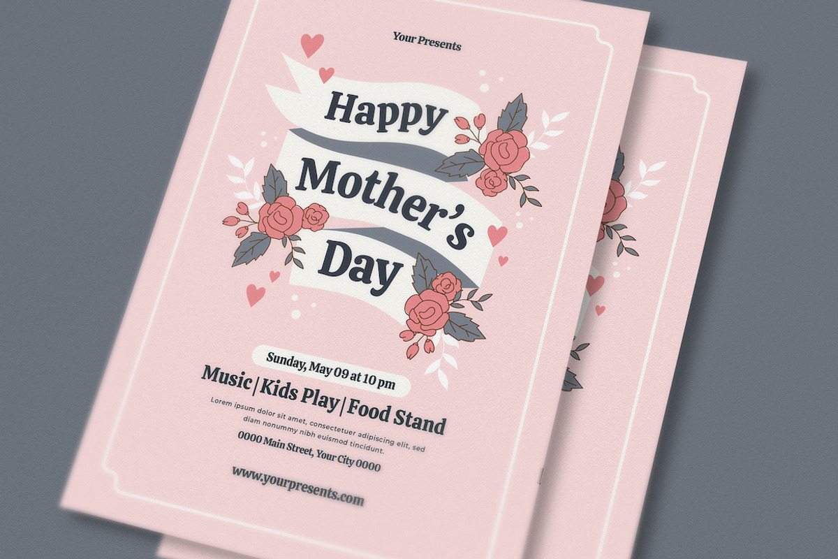 Mother's Day Flyer, a Flyer Template by lilyshop