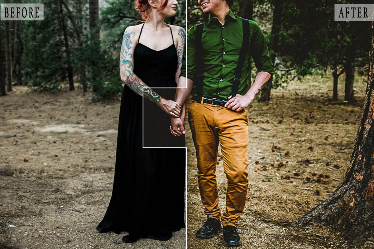 Moody Lightroom Preset Collection preview 2