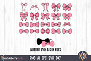 Pink Bows PNG SVG Clipart, an Object Illustration by Huckleberry Hearts (Thumbnail 2 of 3)