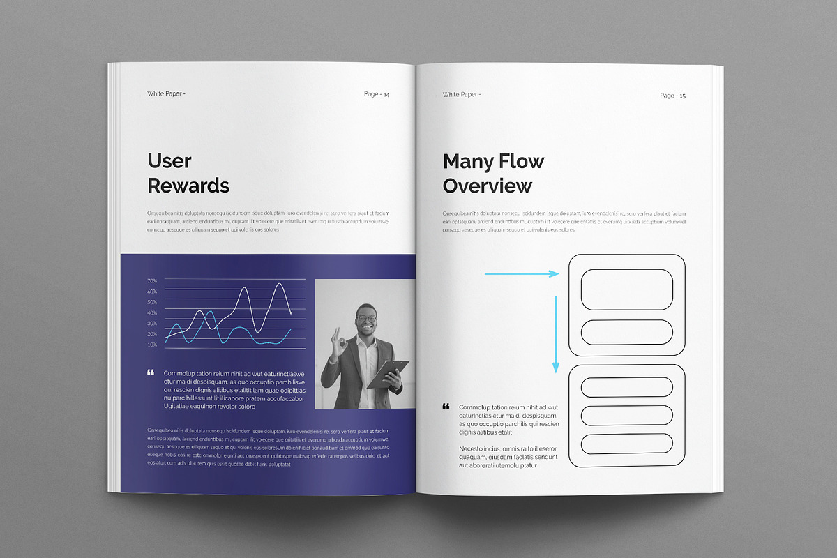 White Paper Template, a Brochure Template by E-Type (Photo 6 of 7)