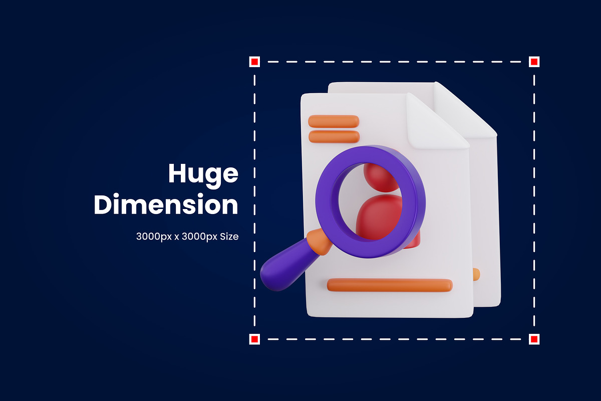 3D Recruitment Icon, an Object 3D Model by SLAB! Design (Photo 2 of 4)