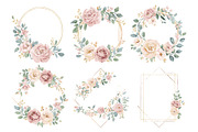 Geometric Floral Frames Set, an Illustration by jahid234 (Thumbnail 16 of 20)