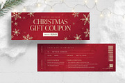 Christmas Gift Voucher & Coupon, a Stationery Template by BrandPacks (Thumbnail 1 of 5)