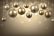 Big golden Christmas & New Year set, a Decorative Illustration by Vjom (Thumbnail 18 of 30)