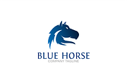 Blue Horse - Logo Template, a Branding & Logo Template by Twelve.std (Thumbnail 2 of 3)