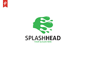Splash Head Logo, a Branding & Logo Template by ft.studio (Thumbnail 3 of 4)