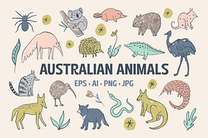 Australian Animals Bundle