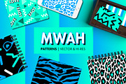 Mwah Patterns, a Pattern Graphic by LuOtero (Thumbnail 1 of 5)