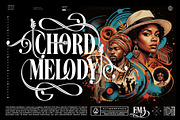 Dream Musical Typeface, a Serif Font by alit design (Thumbnail 4 of 20)