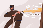 Hacker conduct phishing attack, a Person Illustration by Good Studio (Thumbnail 2 of 3)