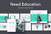 Need Education PowerPoint Template, a Presentation Template by Jumsoft (Thumbnail 1 of 21)