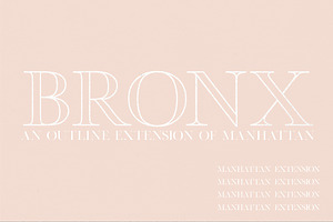 Bronx An Extension For Manhattan