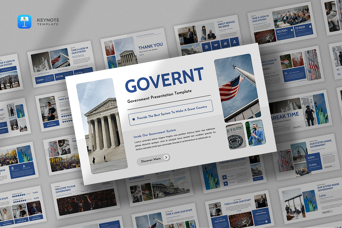 Government Keynote Template