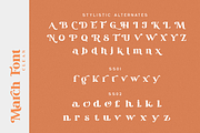 March - Elegant Serif Font, a Serif Font by din-studio.com (Thumbnail 17 of 21)