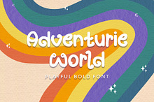 Adventurie World - Playful Bold Font