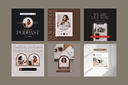 Podcast Canva Instagram Post, a Social Media Template by Angkalimabelas (Thumbnail 5 of 8)