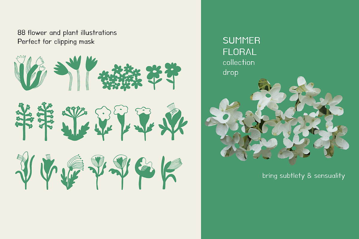 Mother Earth vector shapes and lines, a Decorative Illustration by Annakniaz (Photo 3 of 15)