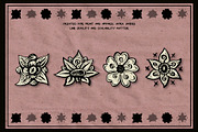 Decorative Hand-Drawn Vector Flowers, a Decorative Illustration by Fuzzy Poet by DG2 (Thumbnail 2 of 3)