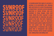 Sunroof - bold sans serif, a Sans Serif Font by takoliko (Thumbnail 2 of 11)