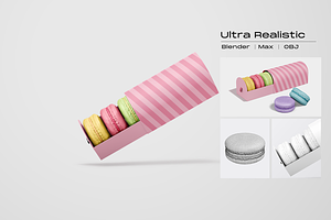 Macaron 3D Models