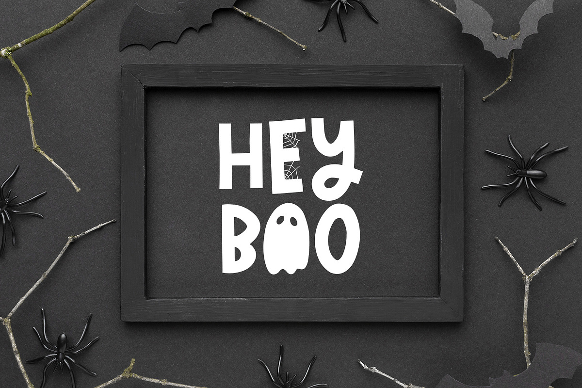 Hallow Spell spooky halloween font, a Handwritten Font by supfonts (Photo 5 of 7)