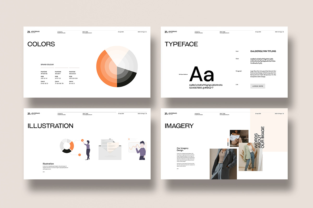 ARJO | Brand Guidelines Canva, a Presentation Template by creathrivestudio (Photo 10 of 13)