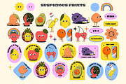 Suspicious BUNDLE:  6 in 1, a Decorative Illustration by marmarina (Thumbnail 3 of 14)