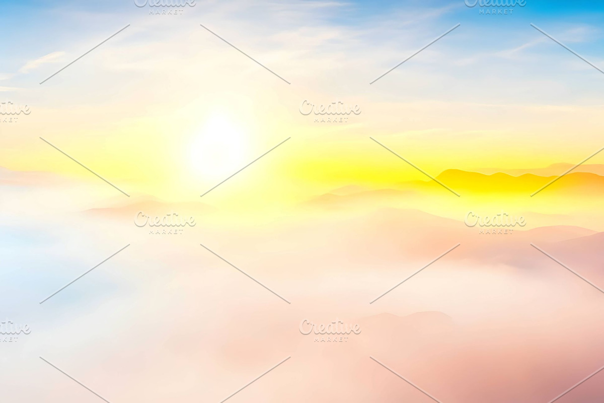 Mountains sunlight background, a Wallpaper Graphic by Anamul Haque Anik (Photo 1 of 3)