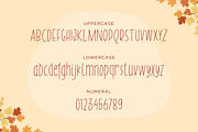 Fall Season - Handwritten Font, a Handwritten Font by Typefactoryco (Thumbnail 2 of 9)
