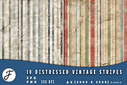 Distressed Vintage Stripes, a Texture Illustration by Joaquin Fernandez Studio (Thumbnail 5 of 6)
