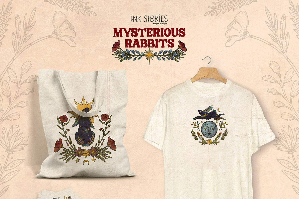 Mysterious Rabbits, an Animal Illustration by Ink Stories (Photo 29 of 29)