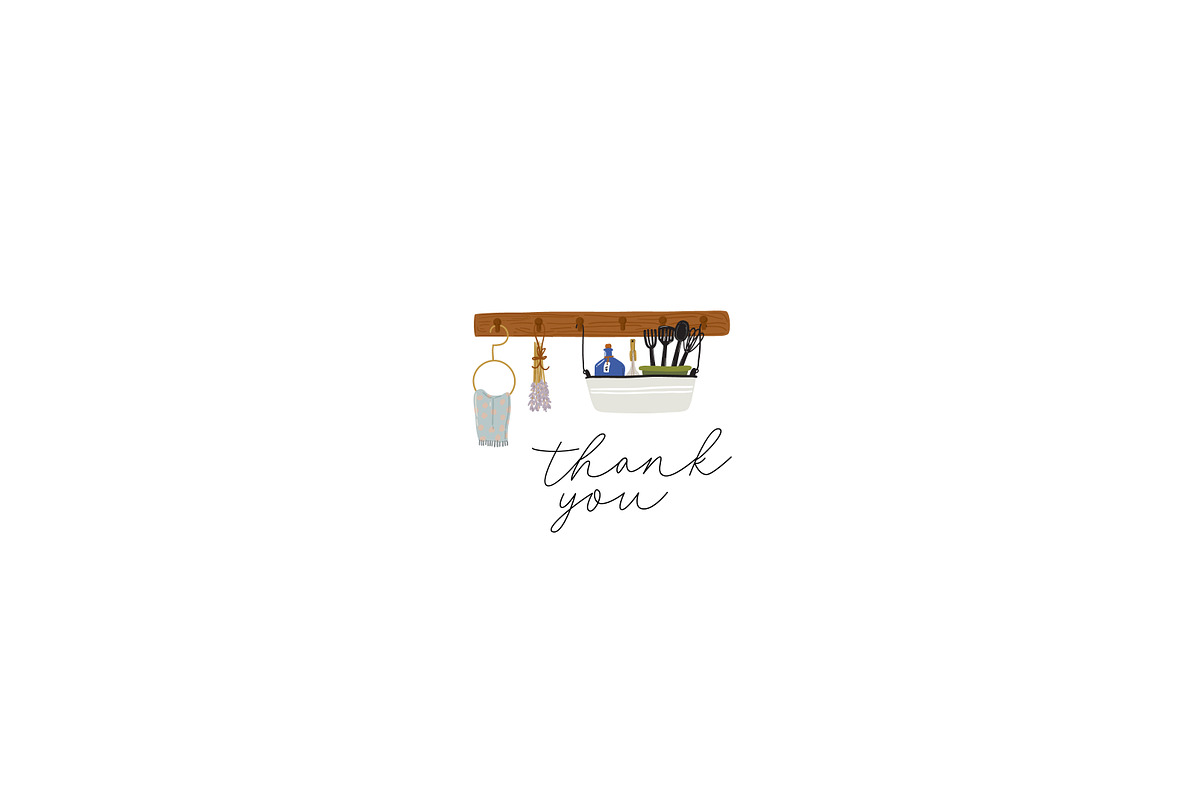 Scandi home: Kitchen Interior, decor, an Object Graphic by Ruslana Lubenets (Photo 11 of 11)