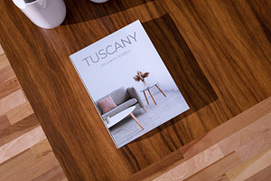 Coffee Table Book Mockup - 12 Views